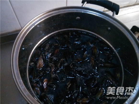 姜汁海虹的做法步骤:2