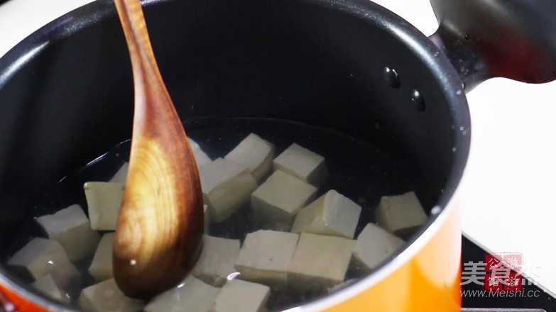 三鲜豆腐肉羹的做法步骤：1