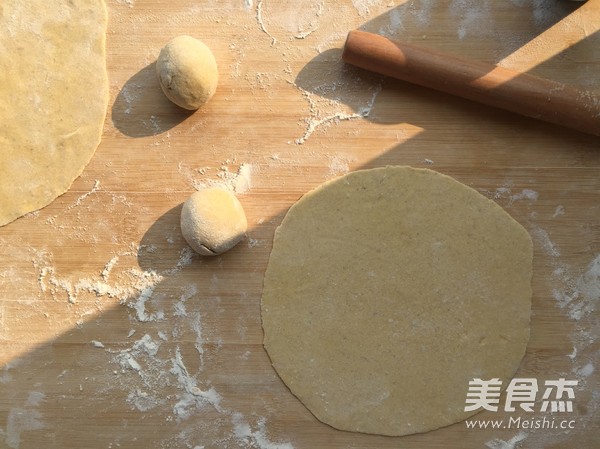杂粮脆饼早餐的做法步骤:2