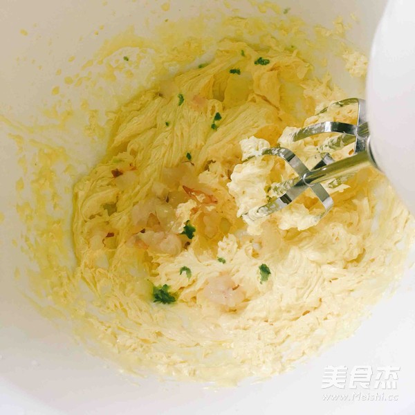 荔枝青柠果干磅蛋糕的做法步骤：5