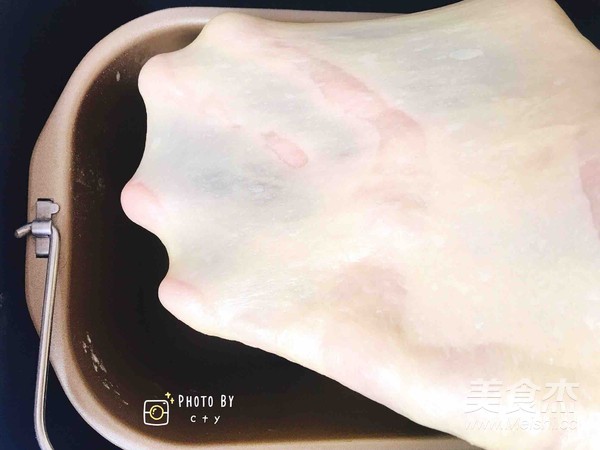 有颜又柔软的蔓越莓吐司的做法步骤:10