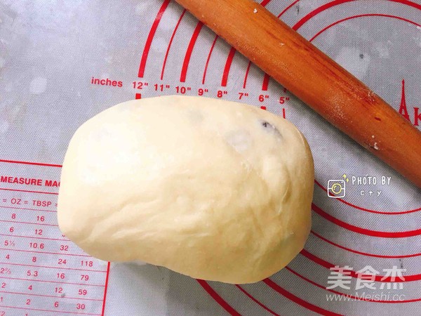 有颜又柔软的蔓越莓吐司的做法步骤:15