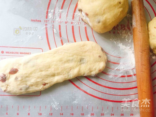 有颜又柔软的蔓越莓吐司的做法步骤:20