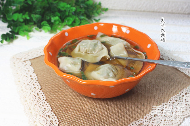 重温家乡菜肉大馄饨的做法步骤:10