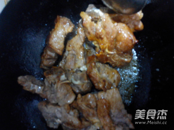 红烧猪脊骨的做法步骤:5