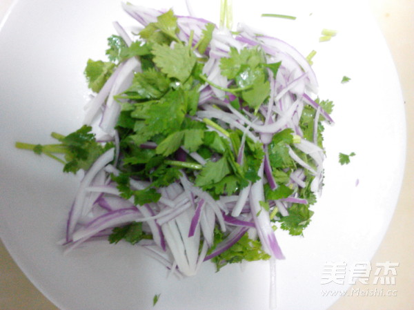 烤干豆腐卷的做法步骤：2