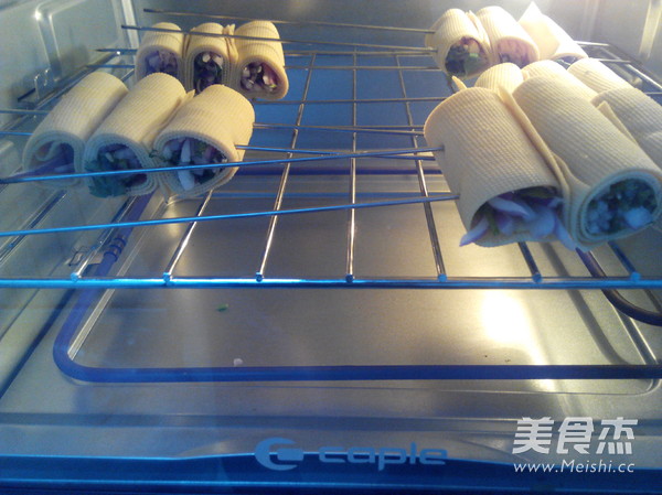 烤干豆腐卷的做法步骤：6
