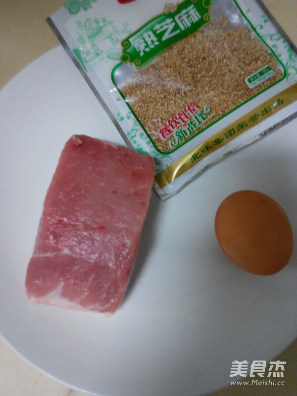 芝麻肉条的做法步骤：1