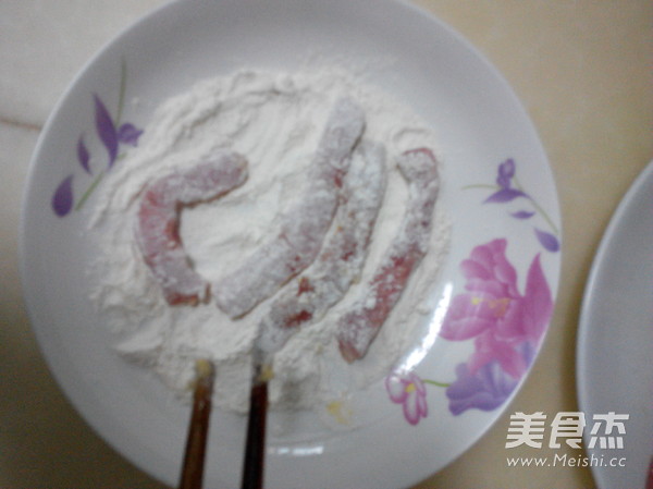 芝麻肉条的做法步骤:4