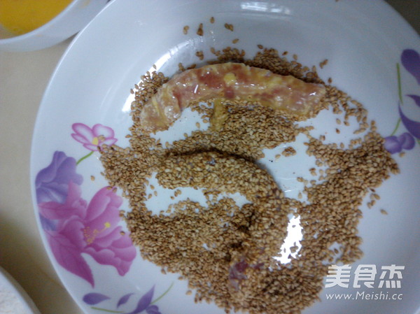 芝麻肉条的做法步骤:6
