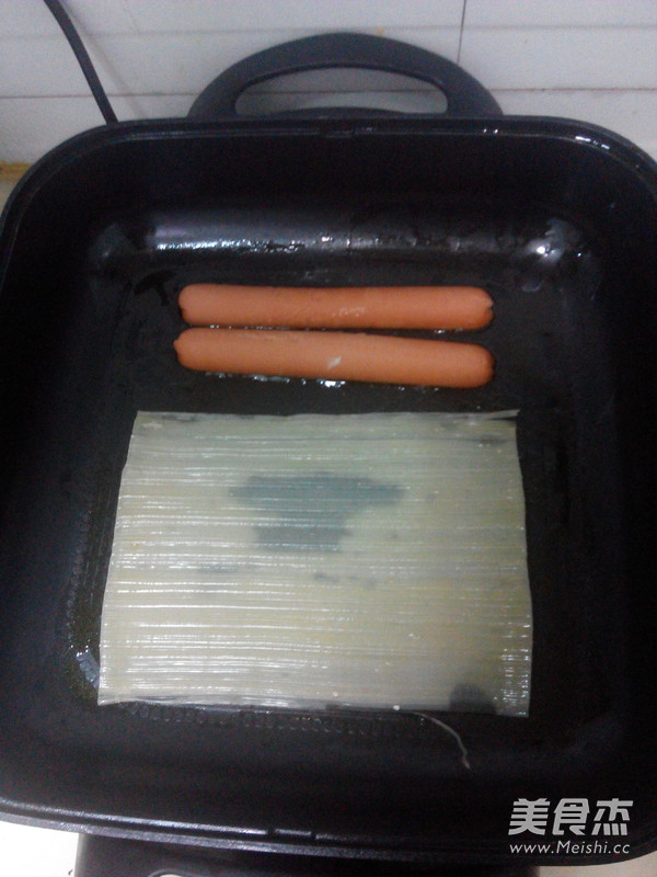 黑龙江烤冷面的做法步骤:3