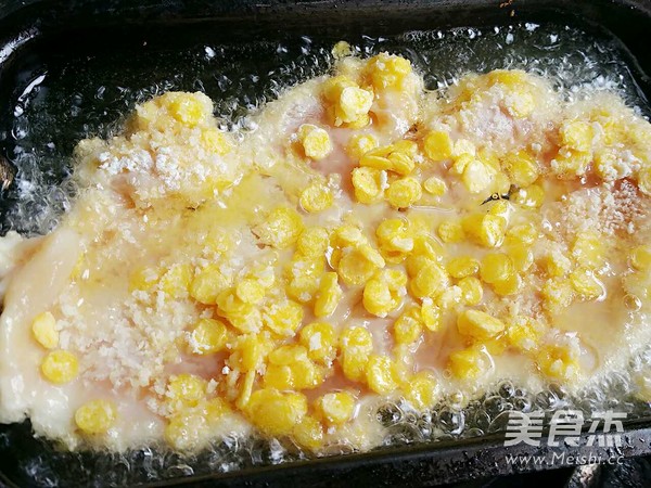 香酥鸡排的做法步骤:5