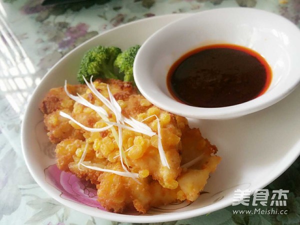 香酥鸡排的做法步骤:8
