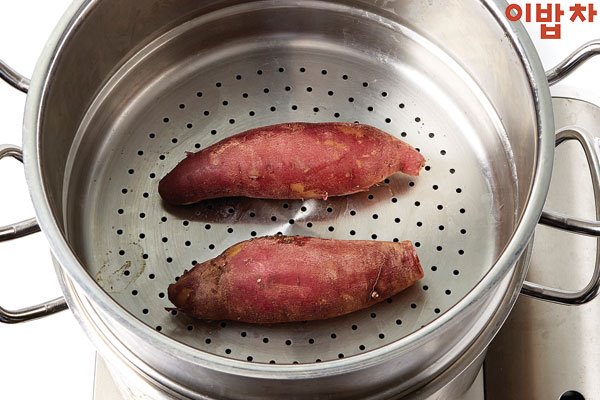 鸡胸肉烤红薯船的做法步骤：1