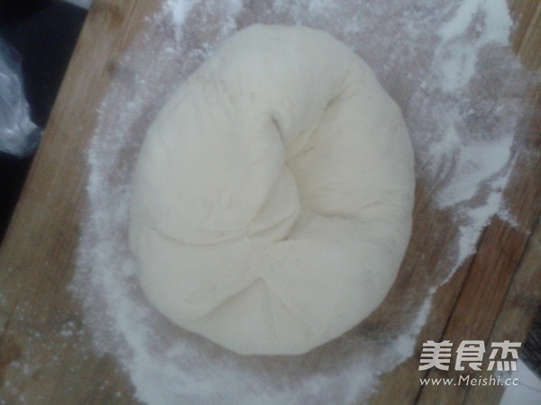 鲜肉豆角包子的做法步骤:5