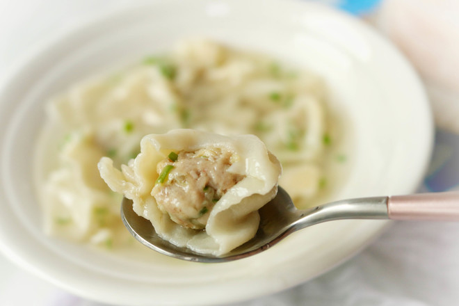 鳞虾鲜肉馄饨的做法步骤：12