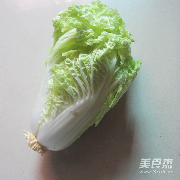 白菜丝煎蛋的做法步骤：1