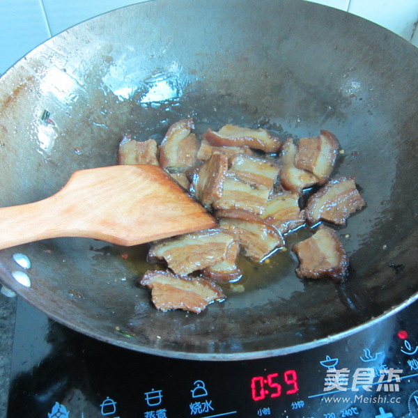 酸辣椒烧东坡肉的做法步骤:4