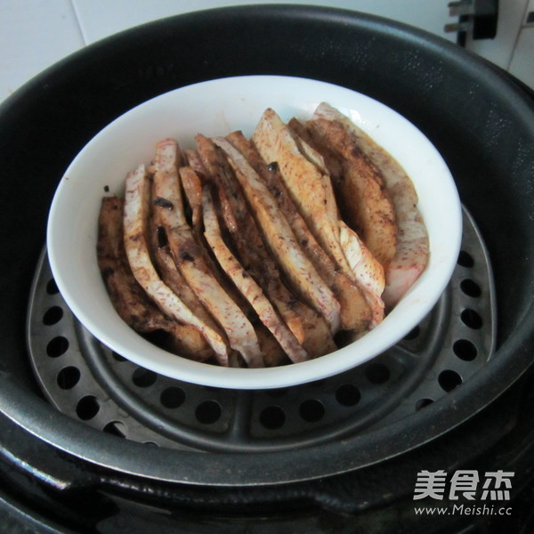 芋头东坡肉的做法步骤:13
