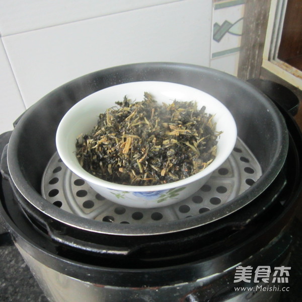 梅干菜蒸东坡肉的做法步骤：8