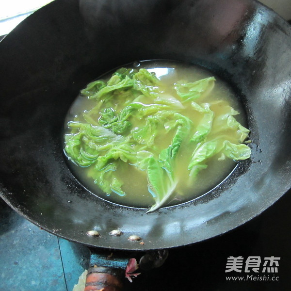 咖喱高汤白菜的做法步骤:5
