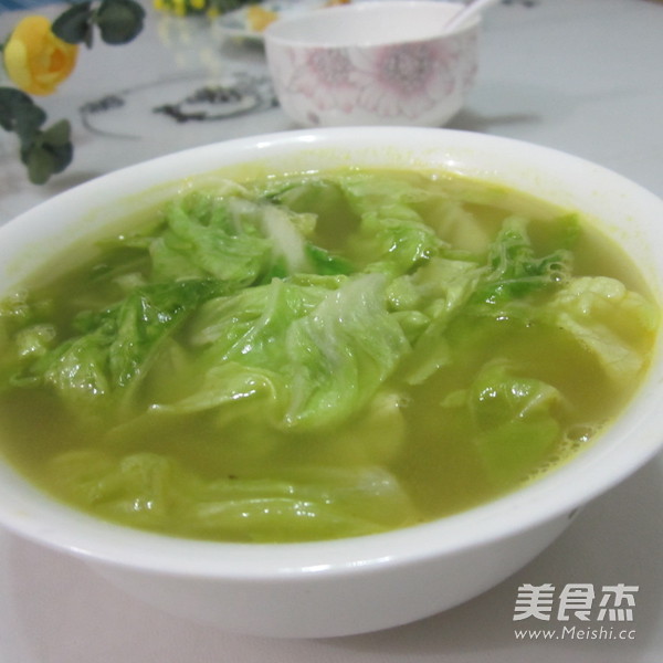 咖喱高汤白菜的做法步骤:9