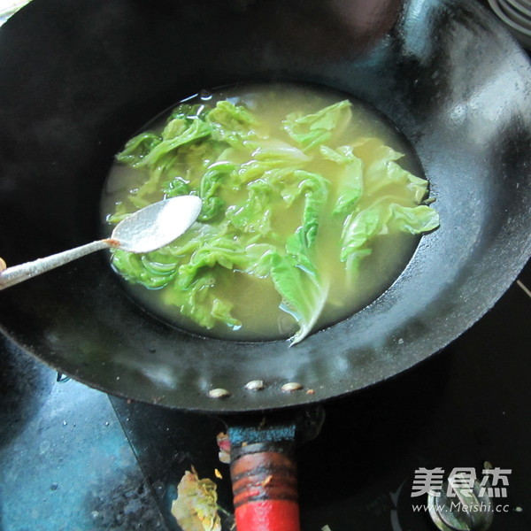 咖喱高汤白菜的做法步骤:6