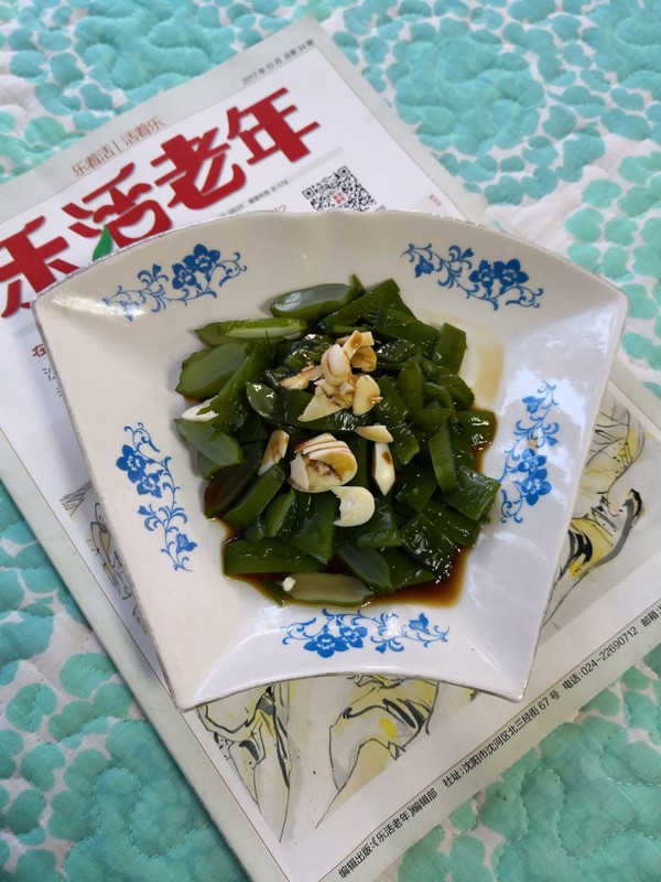 蒜香海白菜的做法步骤：5