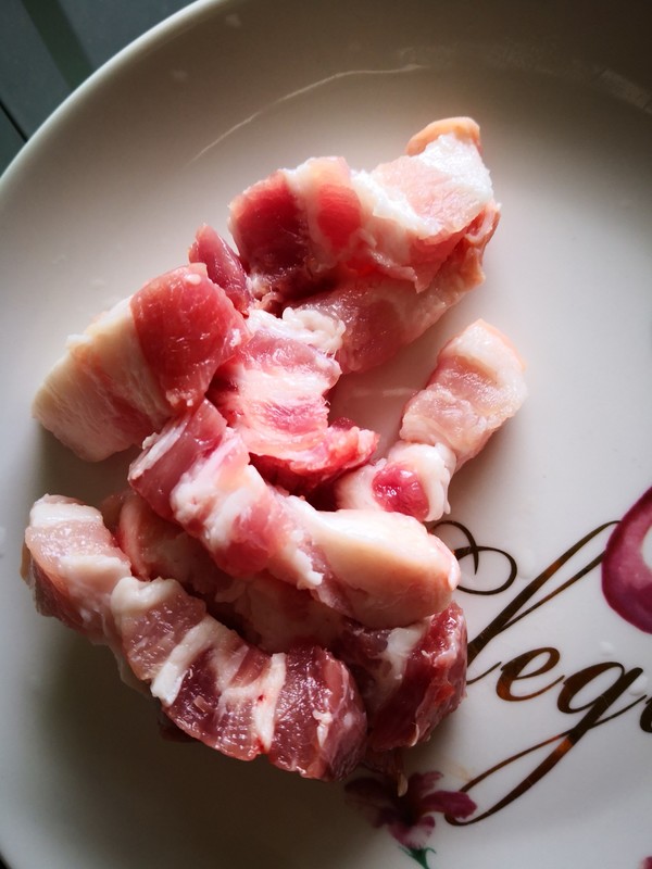 五花肉烧豆角的做法步骤：4