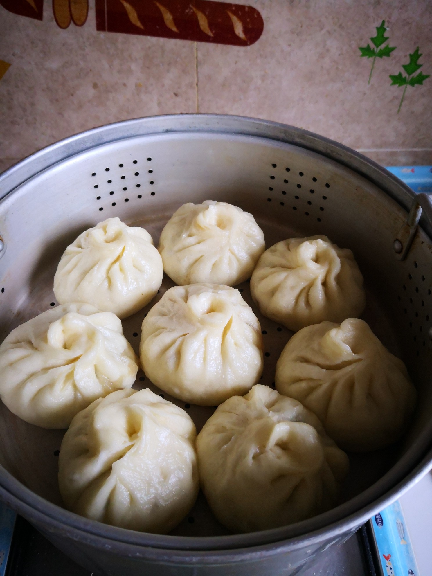 猪肉野菜包子的做法步骤：9