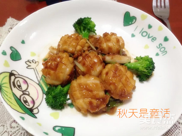 红烧鲍鱼的做法步骤:10