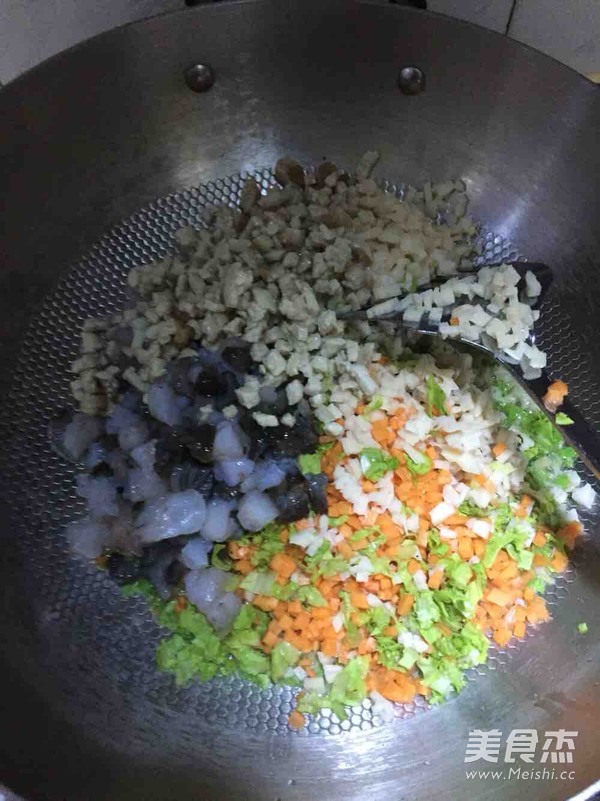 宫廷鸡刨豆腐的做法步骤:5
