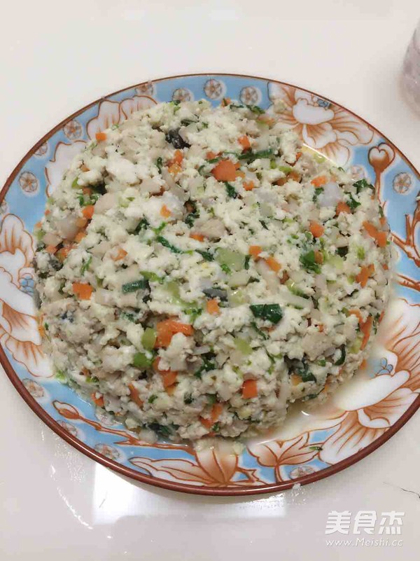 宫廷鸡刨豆腐的做法步骤:8
