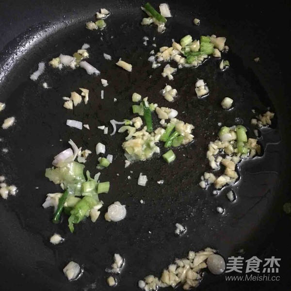 榨菜肉末蒸豆腐的做法步骤：4