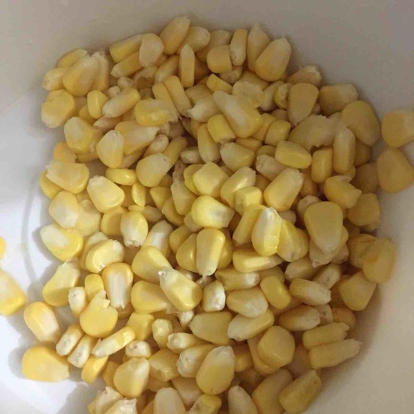 板栗玉米炒饭的做法步骤：1