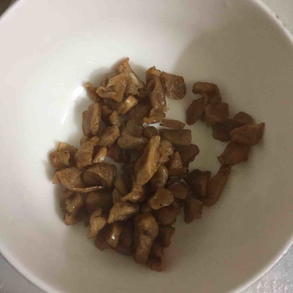 板栗玉米炒饭的做法步骤:7