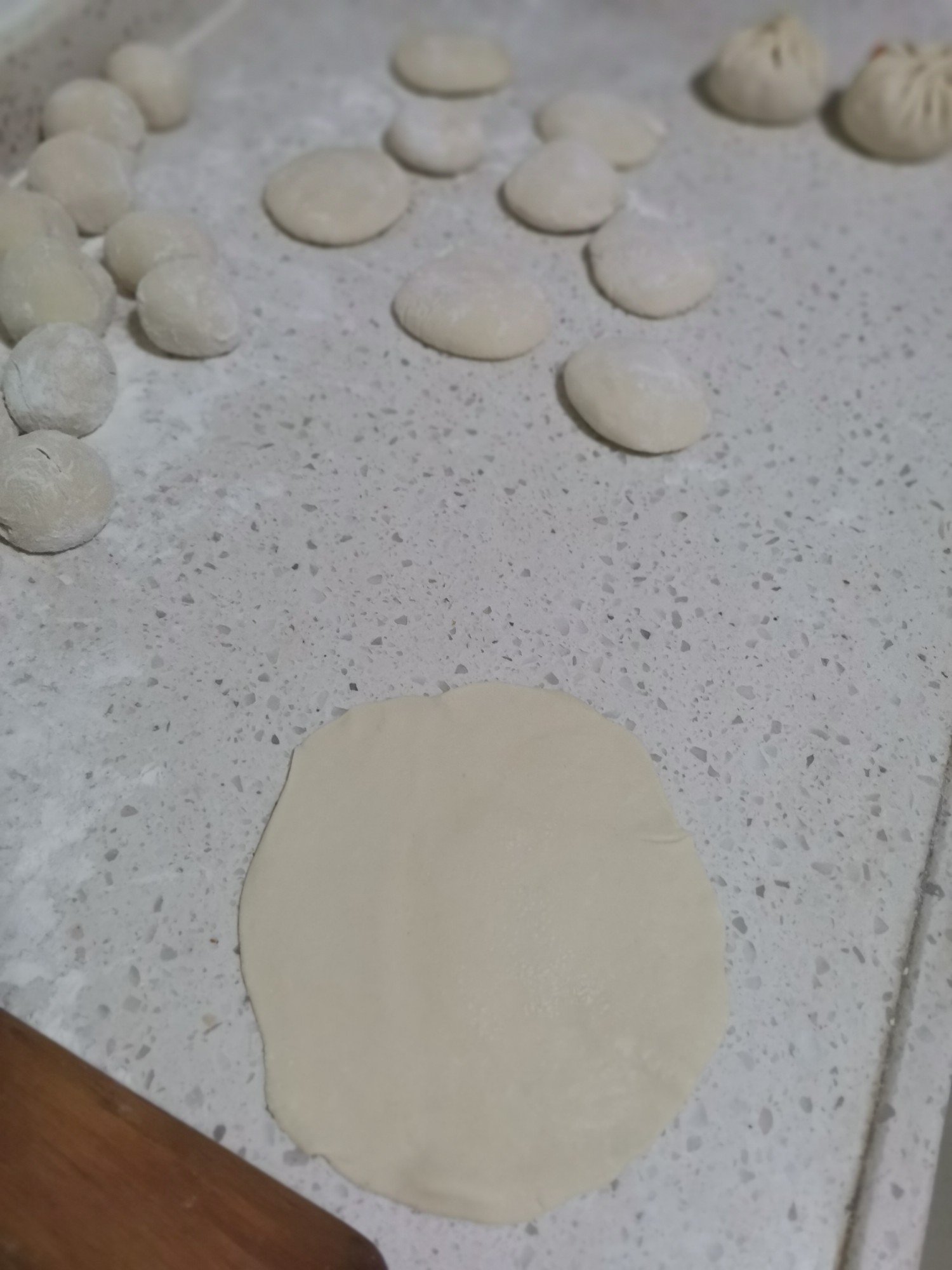 不用发面的包子的做法步骤:7