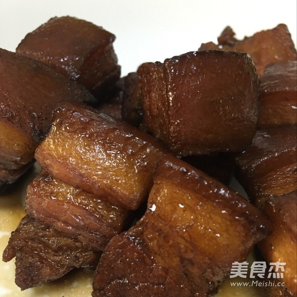 肥而不腻红烧肉的做法步骤:4