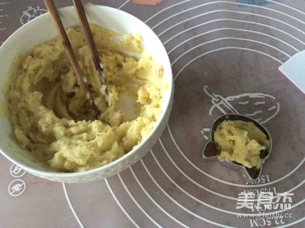 趣味土豆泥的做法步骤：9