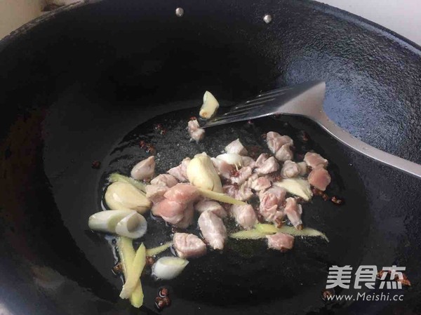 毛豆茄丁的做法步骤:4