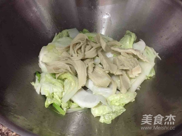 白菜豆腐条的做法步骤：6