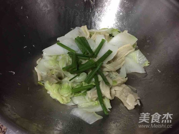 白菜豆腐条的做法步骤：8