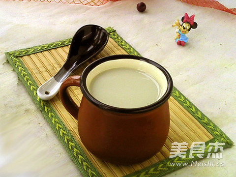 绿豆豆浆的做法步骤:3