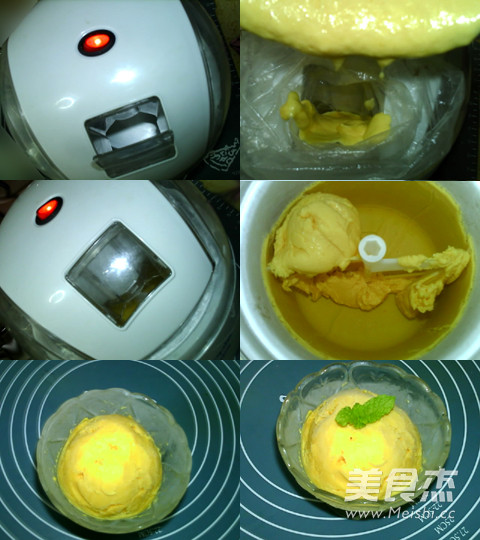 芒果冰激凌的做法步骤:4