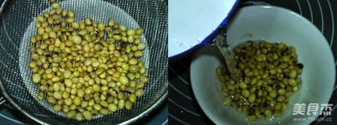 龙眼豆浆的做法步骤:2