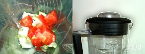白菜番茄蜜饮的做法步骤:3