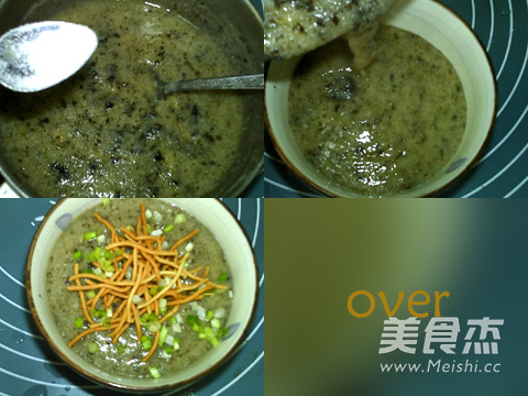 紫菜虾皮玉米粥的做法步骤：4