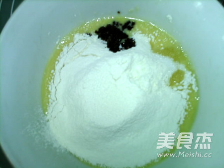 蛋烘糕的做法步骤:4