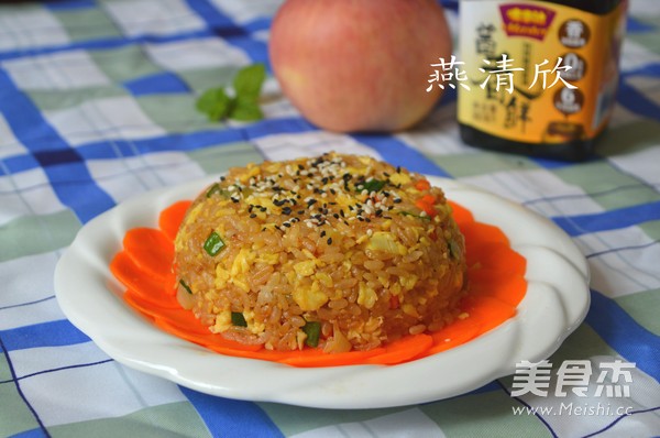 酱油炒饭的做法步骤:15