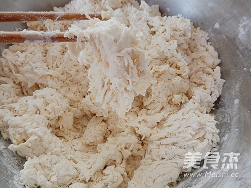豆角肉末包子的做法步骤:3